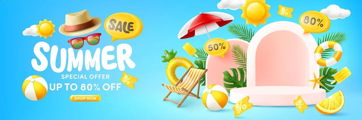 50% Off Summer Sale